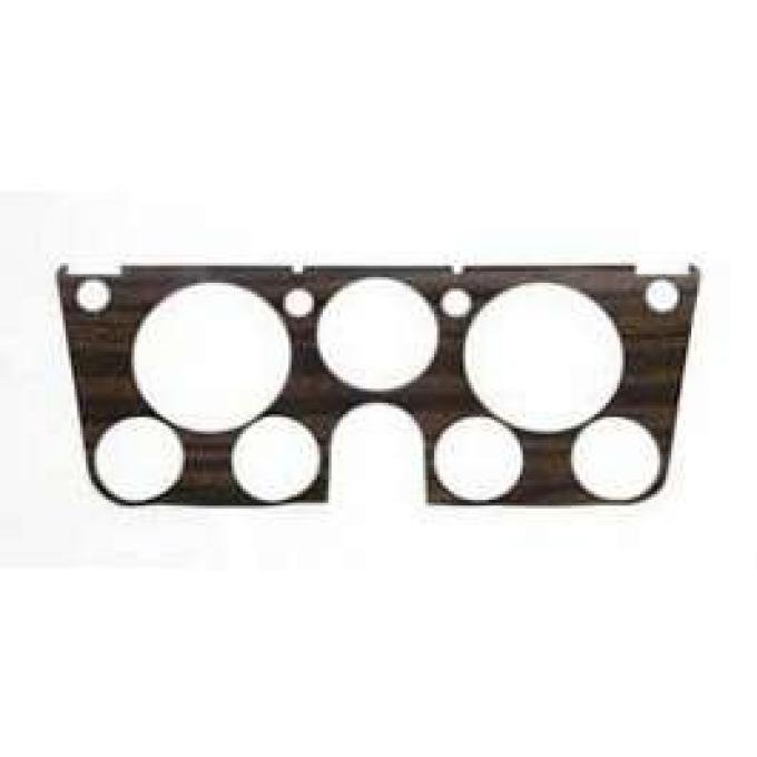 Chevy Truck Dash Bezel Applique, Wood Grain, 1969-1972