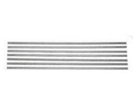 Chevy Truck Bed Strips, Steel, Short Step Side, 1967-1972