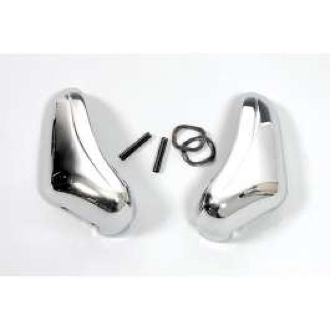 Chevy Truck Vent Window Handles, Chrome, 1968-1972