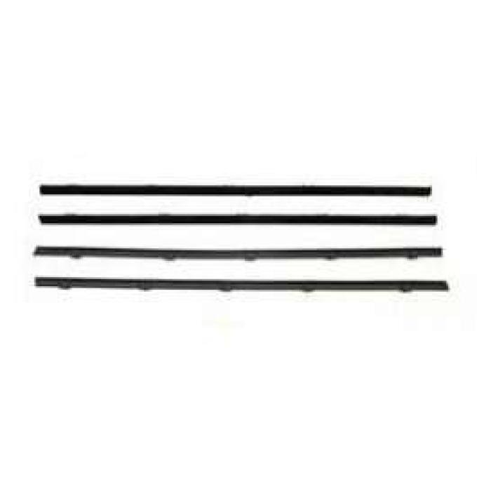 Chevy Truck Door Window Felt Set, 1967-1972