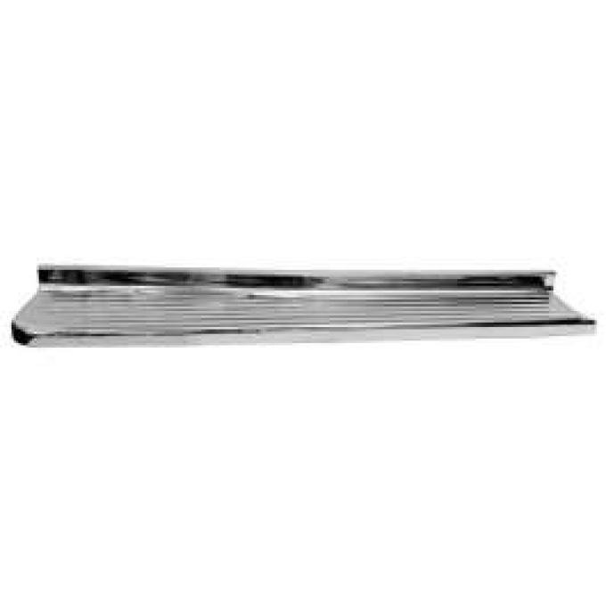 Chevy Truck Running Board, Chrome, Left, Step Side, 1947-1954