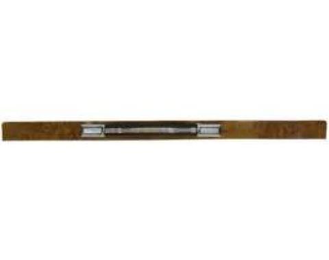 Chevy Truck Trim Inserts, Front, Full Size, Wood Grain Trim Inserts With Pull Straps, 1981-1991