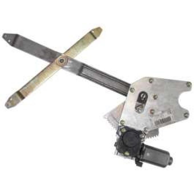 Chevy Truck Window Regulators, Power, With Motors, 1967-1972