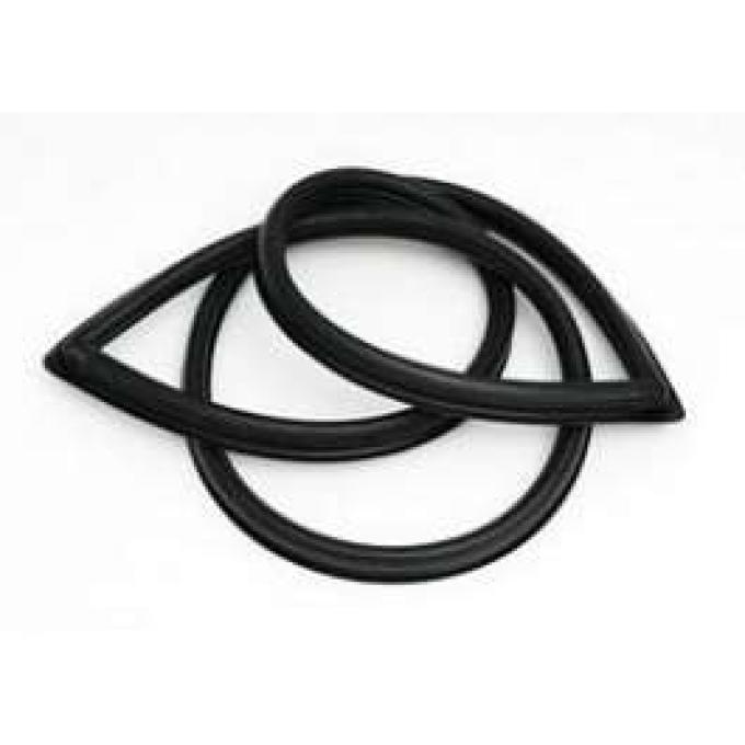 Chevy Truck Window Weatherstrip, Rear, Small, Standard, 1967-1972