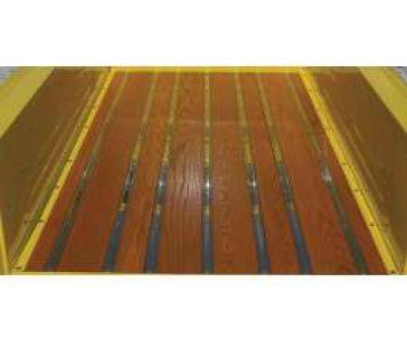Chevy Truck Bed Strips, Stainless Steel, Polished, Short Bed, Fleet Side, 1958-1959