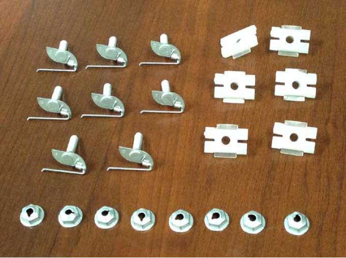 Southwest Repro Trunk & Quarter Panel Molding Clip Kit, 70-74 Dodge Plymouth E-Body A-270283