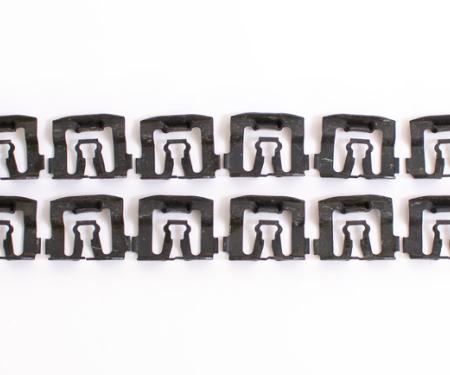 AMK Products Inc Windshield Molding Clips & Screw Set, 71-74 Dodge Plymouth B-Body H-C-8006