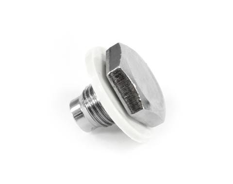 ACP Oil Pan Drain Plug With Gasket Chrome FM-EO007