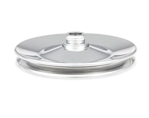 Chevelle Power Steering Pump Pulley, Chrome, Single Groove, 1964-1972
