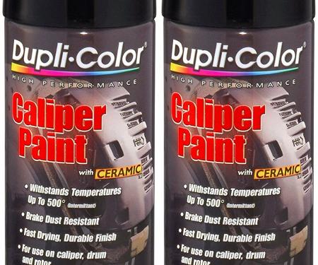 Gloss Black Caliper Paint with Ceramic 12 oz. Aerosol (2 Pack)