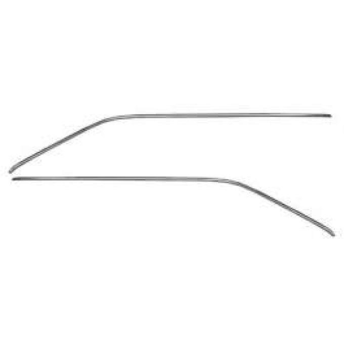 Drip Rail Moldings, Coupe, 1966-1967
