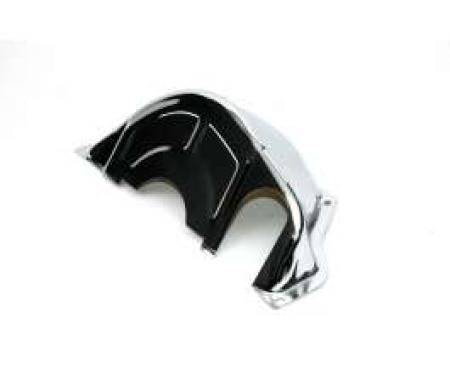 Chevelle Flexplate Dust Cover, Automatic Transmission, Powerglide, Chrome, 1964-1972