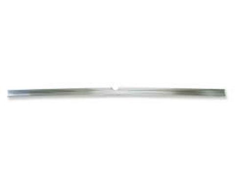 Chevelle Trunk Lid Molding, Lower Center, With Lock Cut-Out, 1965