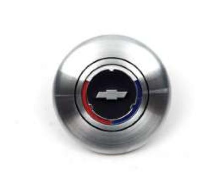 Chevelle Horn Button Assembly, Wood Steering Wheel, Bowtie Emblem, 1967-1972