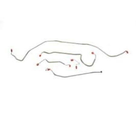Chevelle Brake Line Set, Front, 5 Pc (Standard Disc), 1970