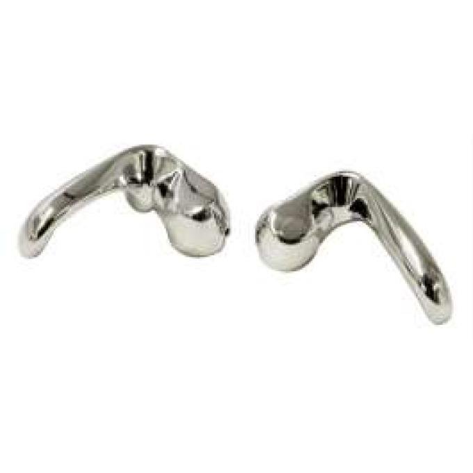 Chevelle Vent Window Handles, Chrome, 2-Door Coupe & Convertible,1964-1965