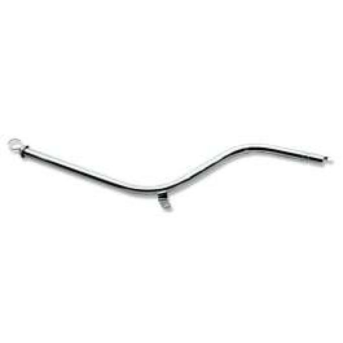 Chevelle Automatic Transmission Dipstick & Tube, Turbo Hydra-Matic TH350, Chrome, 1964-1972