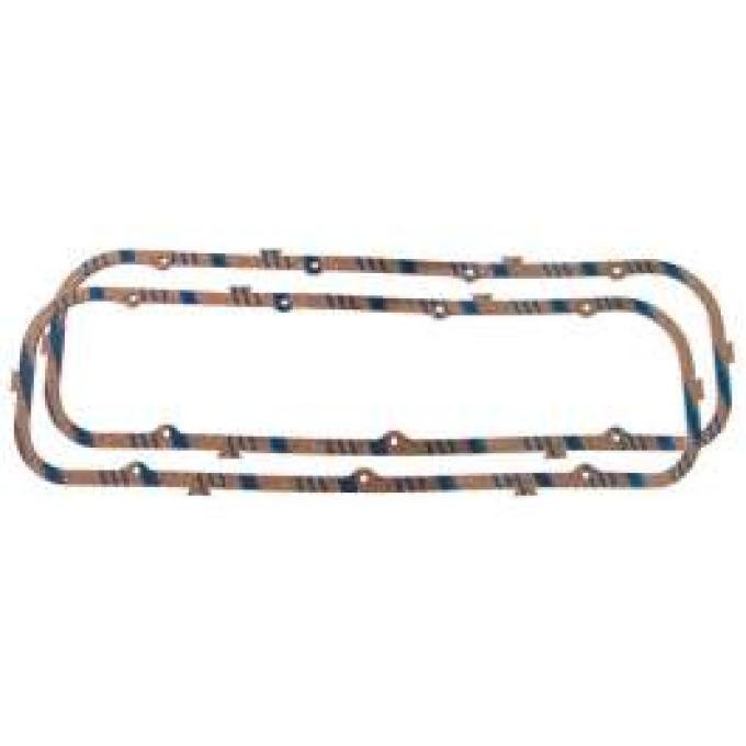 Chevelle Valve Cover Gaskets, Big Block, Cork, Fel-Pro, 1965-1972