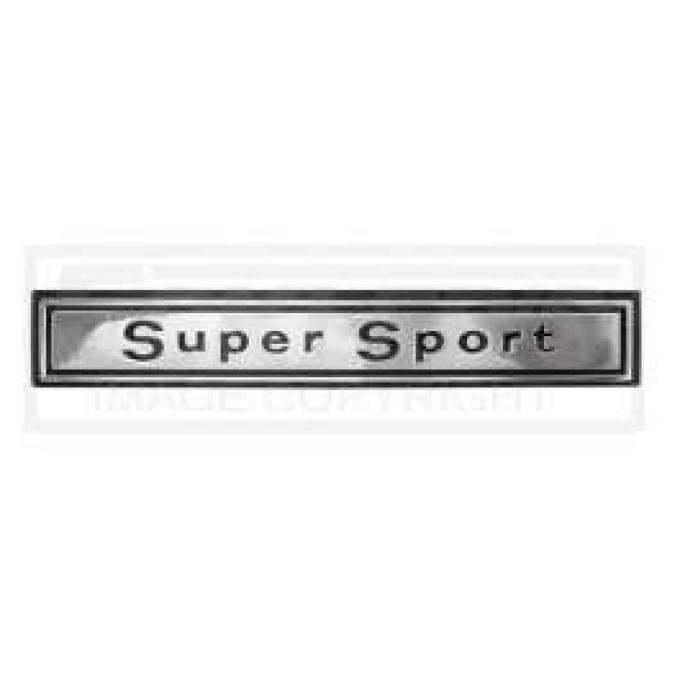 Chevelle Dash Emblem, Super Sport, 1966