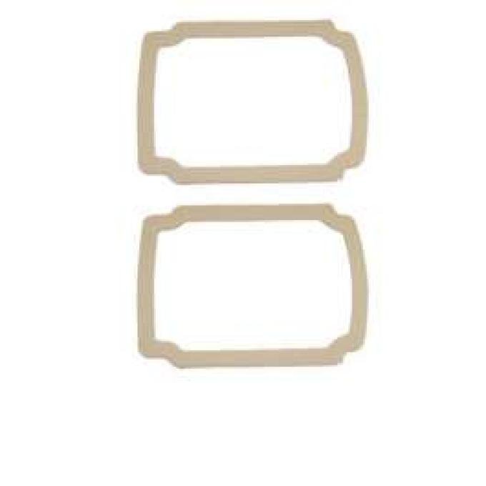 Chevelle Taillight Lens Gaskets, Except Wagon, 1967