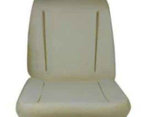 Chevelle Bucket Seat Foam Cushion, 1966-1967