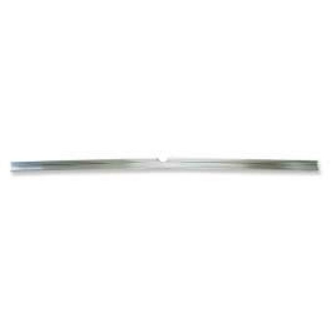 Chevelle Trunk Lid Molding, Lower Center, With Lock Cut-Out, 1965