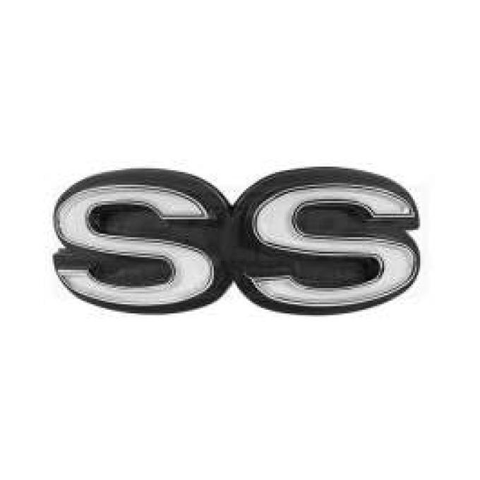 Chevelle Grille Emblem, Super Sport (SS), 1972