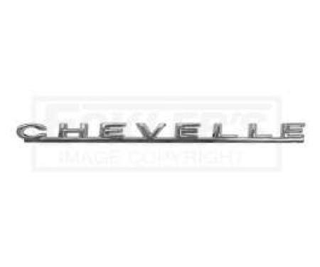 Chevelle Hood Emblem, Chevelle, 1967