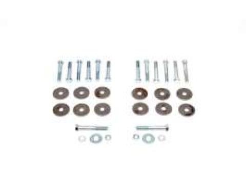 Chevelle Body To Frame Mounting Hardware, Convertible, 1968-1972