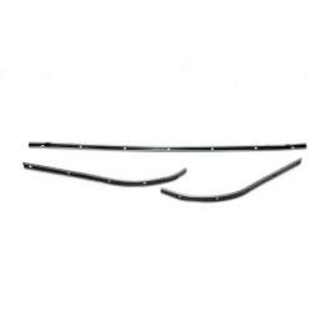 Chevelle Convertible Top Tack Strips, 1968