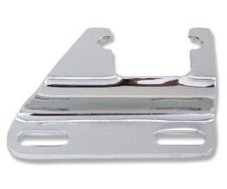 Chevelle Alternator Bracket, Small Block, Lower, Chrome, Exhaust Header Mounting Adapter, 1964-1972