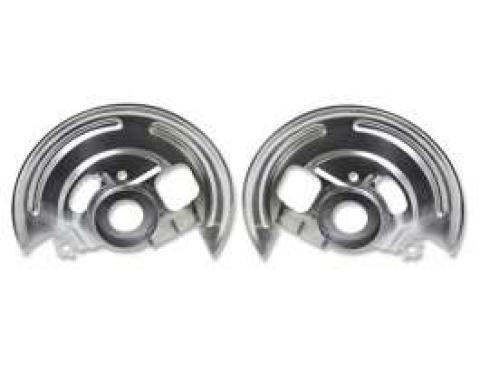 Chevelle Disc Brake Backing Plates, Front, 1969-1972