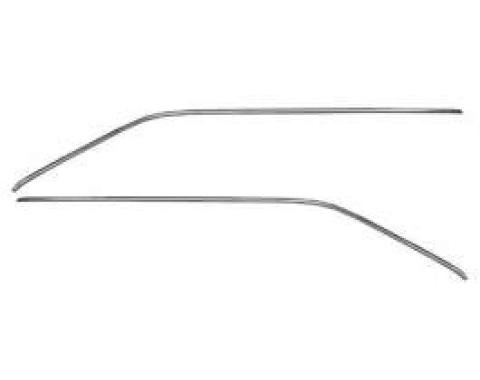Drip Rail Moldings, Coupe, 1966-1967
