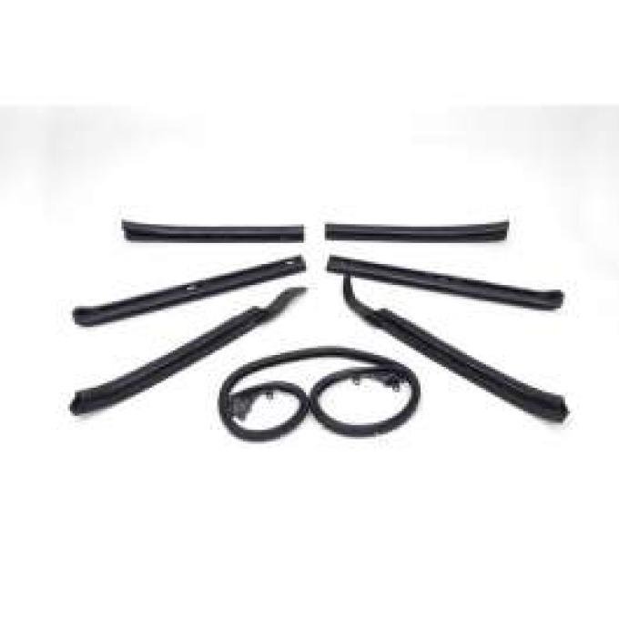 Chevelle Convertible Top Weatherstrip Kit, 1966-1967