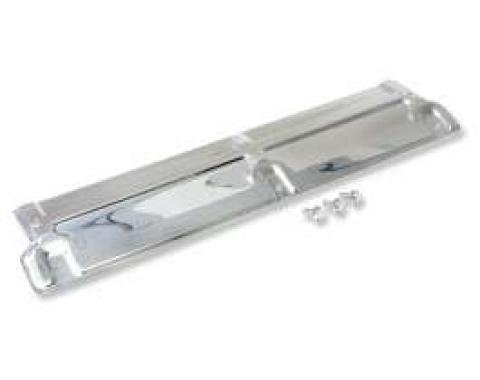 Chevelle Radiator Support Brackets, Standard 3-Bolt, Chrome, 1968-1972