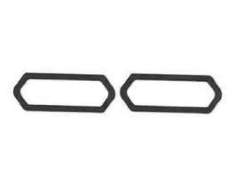 Chevelle Side Marker Light Gaskets, Rear, Wagon, 1969