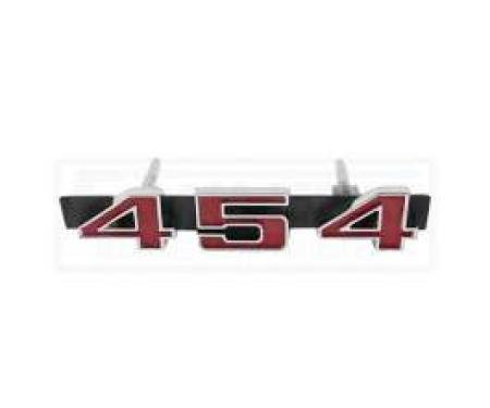 Chevelle Grille Emblem, 454, 1971-1972