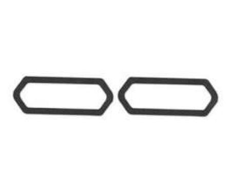 Chevelle Side Marker Light Gaskets, Rear, Wagon, 1969