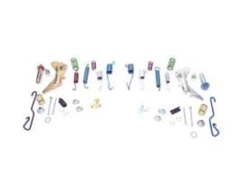 Chevelle Drum Brake Hardware Kit, Front, Complete, 9-1/2, 1964-1972
