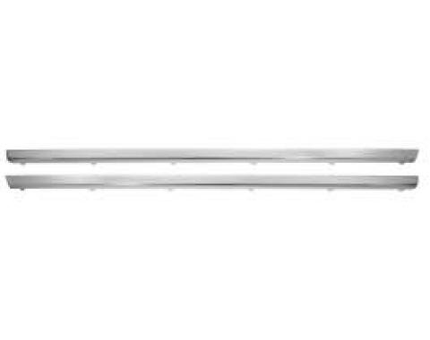 Chevelle Malibu Rocker Panel Molding, 2-Door Except Wagon, Right, 1964