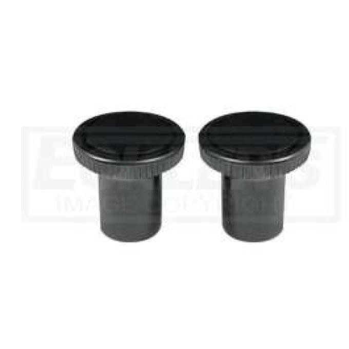 Chevelle Dash Vent Pull Knob, Black, 1969-1972