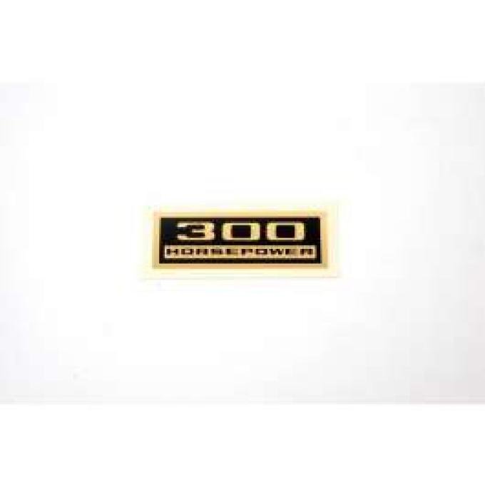 Chevelle Decal, Valve Cover, 300 hp, 1964-1972