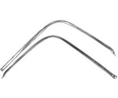 Chevelle Convertible Top Well Molding Set, 1968-1972