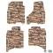 FlexTread 12-18 Dodge Ram 1500/2500/3500 Crew Cab/19-24 Dodge Ram 1500 Classic Crew Cab (4 pc) w/ Bighorn Logo NGTT14018
