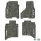 FlexTread 12-18 Dodge Ram 1500/2500/3500 Crew Cab/19-24 Dodge Ram 1500 Classic Crew Cab (4 pc) w/ RAM Head & Text Logo NGTT14010