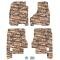 FlexTread 12-18 Dodge Ram 2500/3500 Mega Cab (4 pc) w/ Bighorn Logo NGTT15018