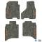 FlexTread 12-18 Dodge Ram 1500/2500/3500 Crew Cab/19-24 Dodge Ram 1500 Classic Crew Cab (4 pc) w/ RAM Head & Text Logo NGTT14010