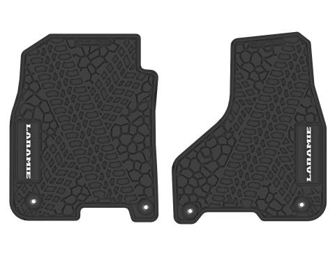 FlexTread 12-18 RAM 2500/3500 Floor Mats (2pc) w/ Laramie Logo NGTT13056