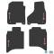 FlexTread 12-18 Dodge Ram 1500/2500/3500 Crew Cab/19-24 Dodge Ram 1500 Classic Crew Cab (4 pc) w/ RAM Head & Text Logo NGTT14010