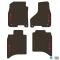 FlexTread 12-18 Dodge Ram 1500/2500/3500 Crew Cab/19-24 Dodge Ram 1500 Classic Crew Cab (4 pc) w/ RAM Head & Text Logo NGTT14010